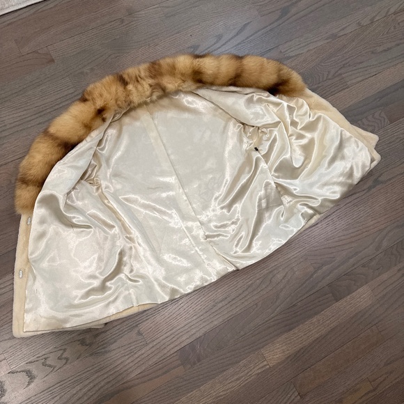 Beautiful Vintage Mink/Sheered Lamb Fur Jacket size M - Picture 2 of 11